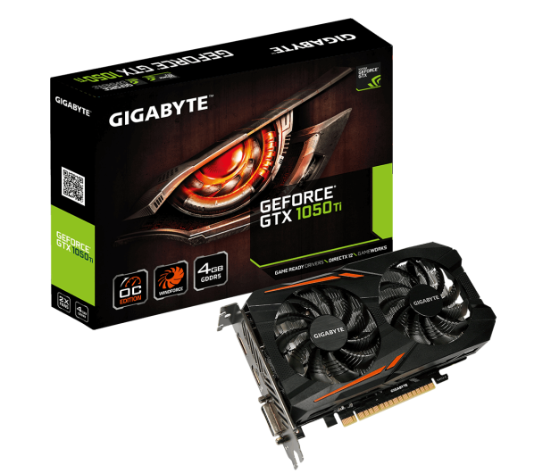 Gigabyte GeForce GTX 1050 Ti OC 4G GDDR5 - 333613 - zdjęcie 2
